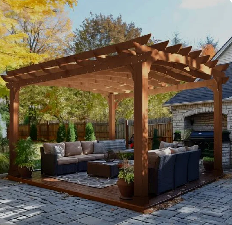 Wooden Pergola for Outdoor Space Patio Garden63220828764929110