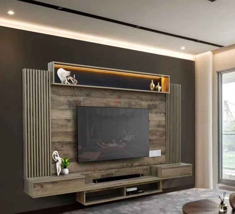 Tv wall with Led light63221354779522114
