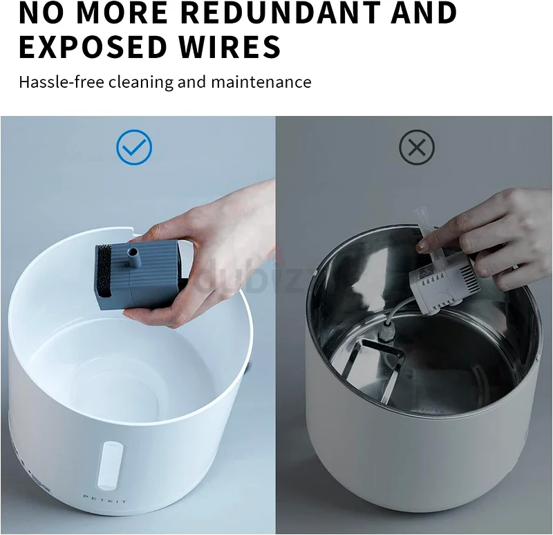 PETKIT EVERSWEET Solo 2 Cat Water Fountain with Wireless Pump, Ultra Quiet 70oz/263264076806402112