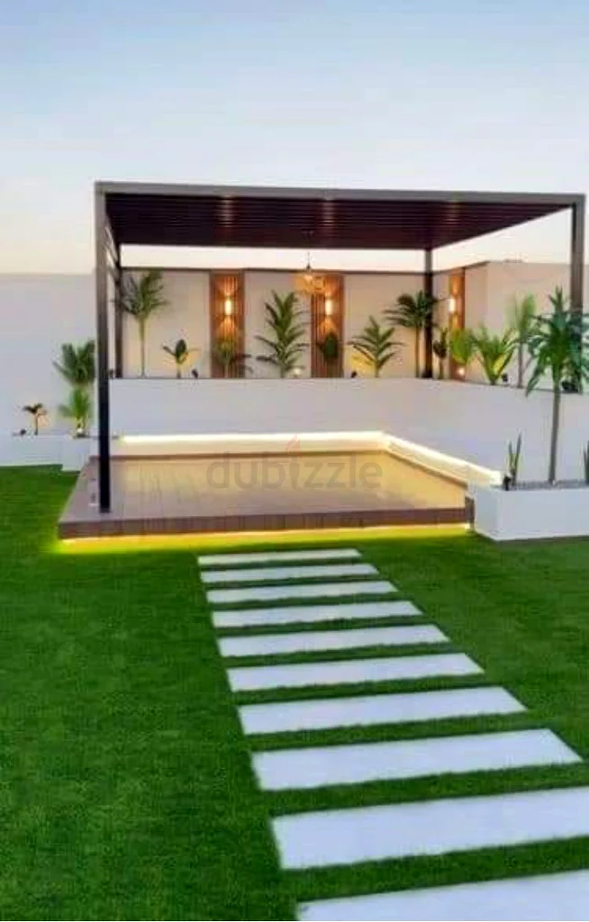 Steel Aluminium pergola for outdoor space Patio Garden63220828771714112