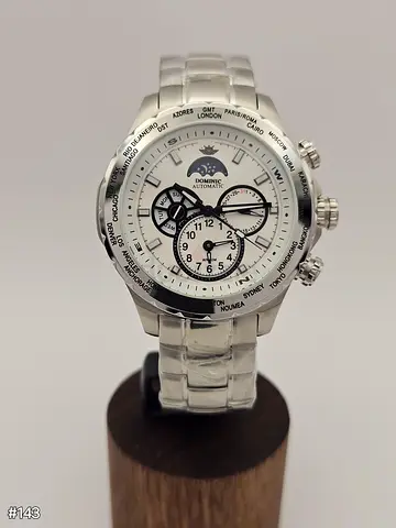 Dominic Automatic Watch Sun  Moon