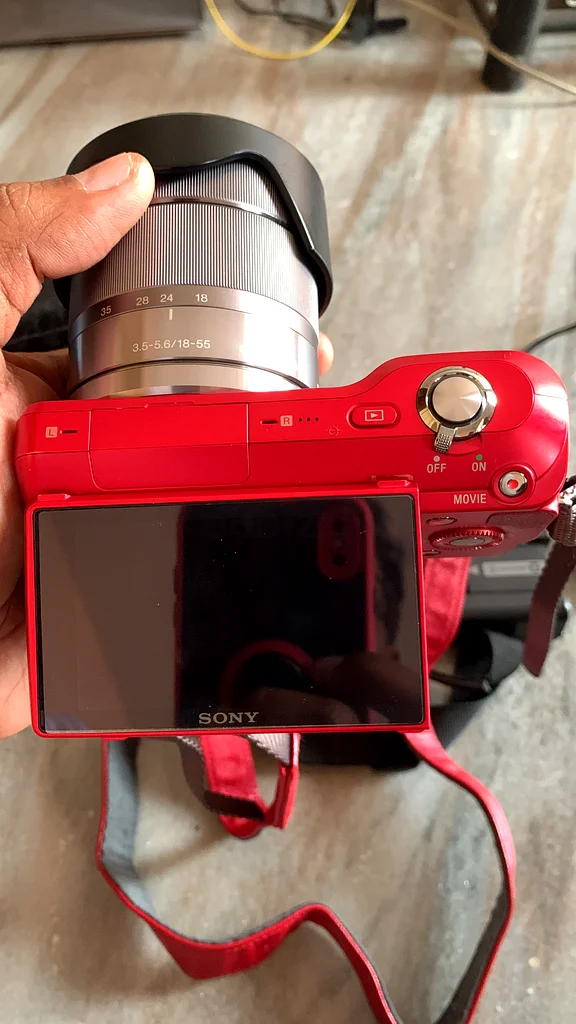 Sony NEX 3 1855mm DSLR Mirrorless Camera