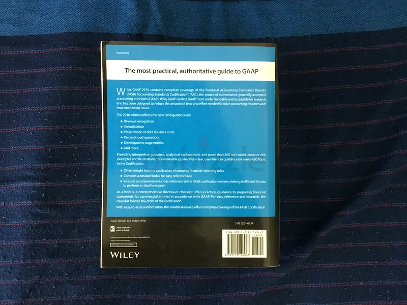 Wiley GAAP 2016 Interpretation and Application of Generally Accepted