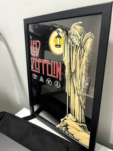 Custom LED Zeppelin poster