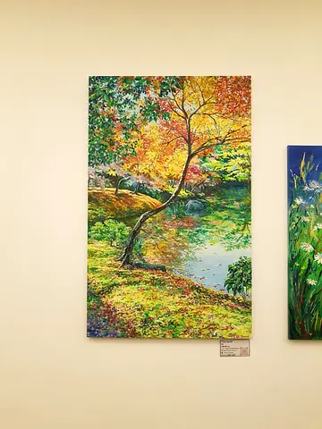 #Di_SHAYKH: COLORS SPLASH original OIL painting handmade