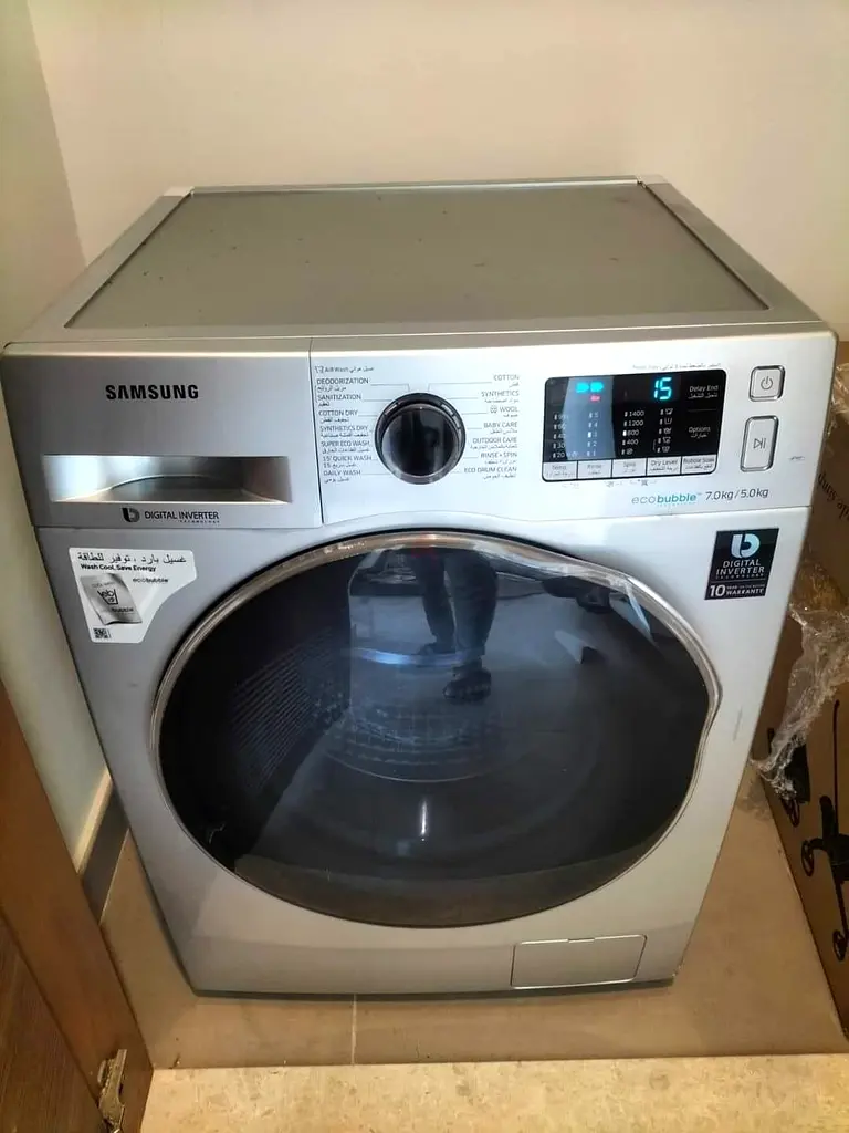 Samsung ECCO bubble 7/5kg washer dryer