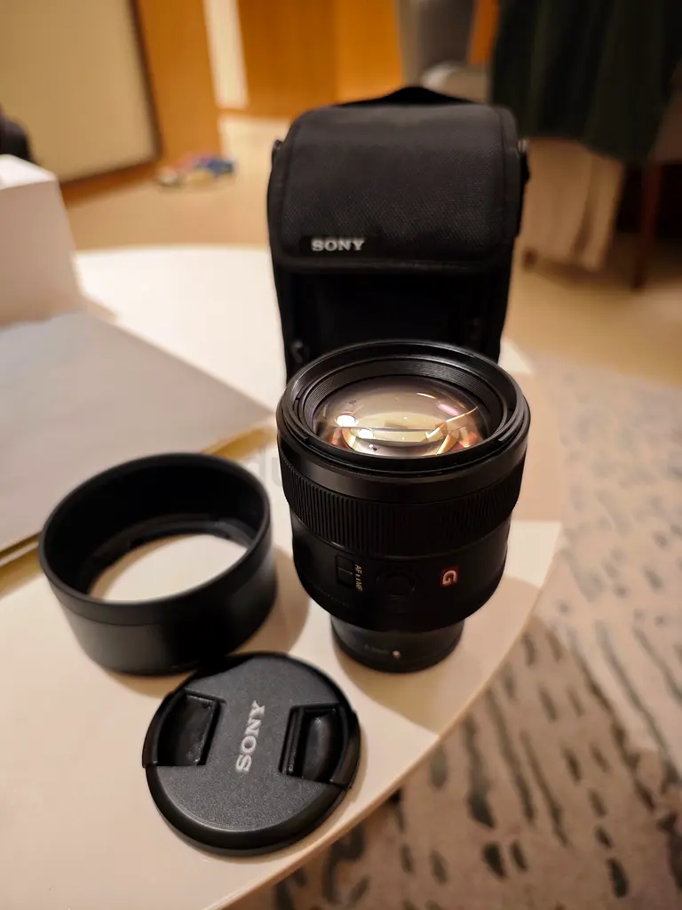 Sony SEL85F14GM FE 85mm F1.4 GM