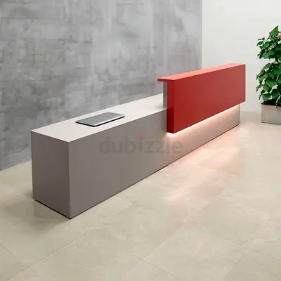 Luxury Reception Desk Counter Custom Made