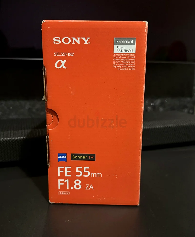 عدسة سوني سونار تي* FE 55 مم F1.8 زد إيه63233640824577110