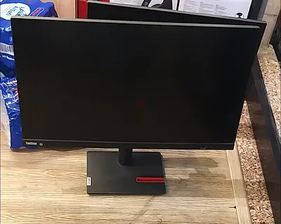 2K Lenovo 27inc Bezel Less UHD LED Monitor With Type C Port + Hydraulic Stand Model No T27p-10