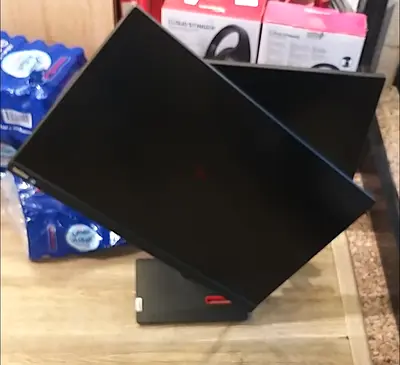 2K Lenovo 27inc Bezel Less UHD LED Monitor With Type C Port + Hydraulic Stand Model No T27p-10