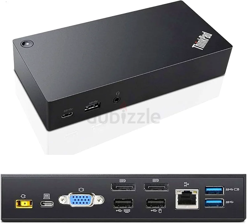 قيّم للغاية! محطة إرساء عالمية من لينوفو (40A) تايبك 4 سي، دعم عرض هجين UHD 4K63166654077314111