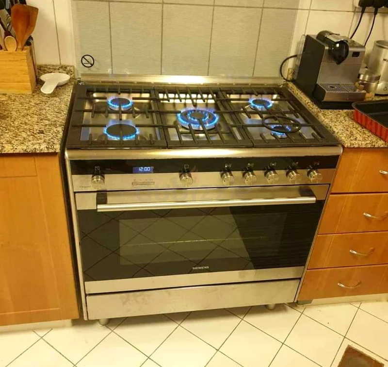 Siemens IQ 500 top gas electric oven cooker 90x60cm