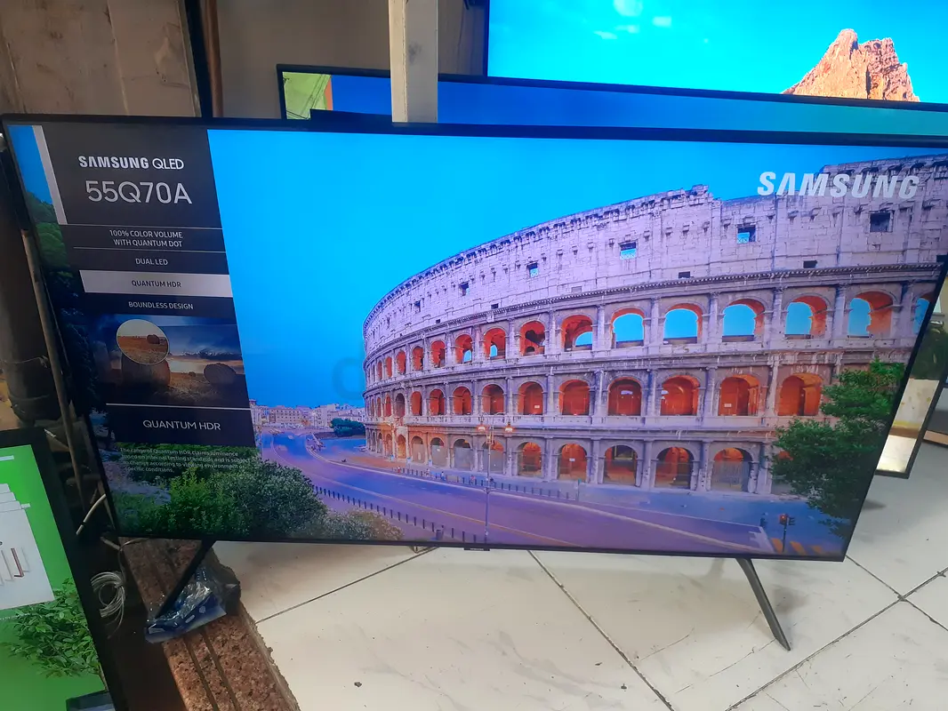 Samsung latest model 55inch Qled Model Q70A