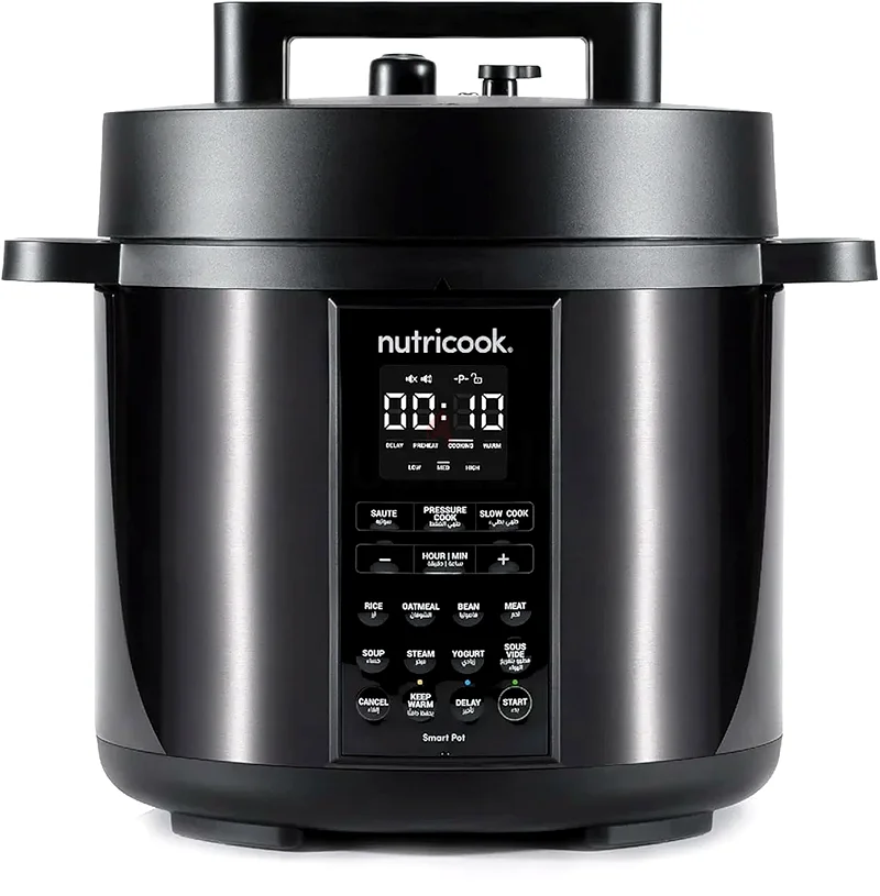 Nutricook Smart Pot 2, 6 Liters, 9 In 1 Electric Pressure Cooker, Slow