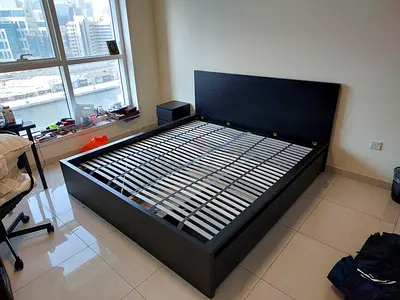Ikea malm bed with mattress