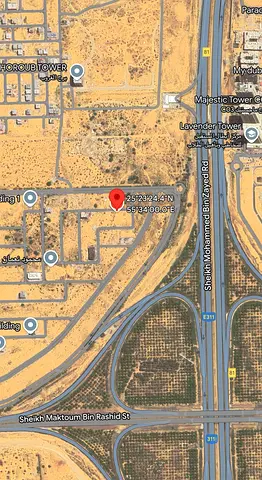 INCLUDING TRANSFFER FEES COMMERICAL 2 LANDS TOGETHER FOR SALE IN AL ALIA AJMAN NEAR SHEIKH MOHAMMAD