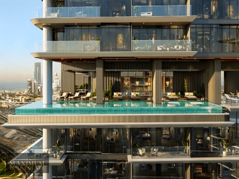 Apartment 1 BR Ellington Mercer House Sea View 15th Floor Dubai