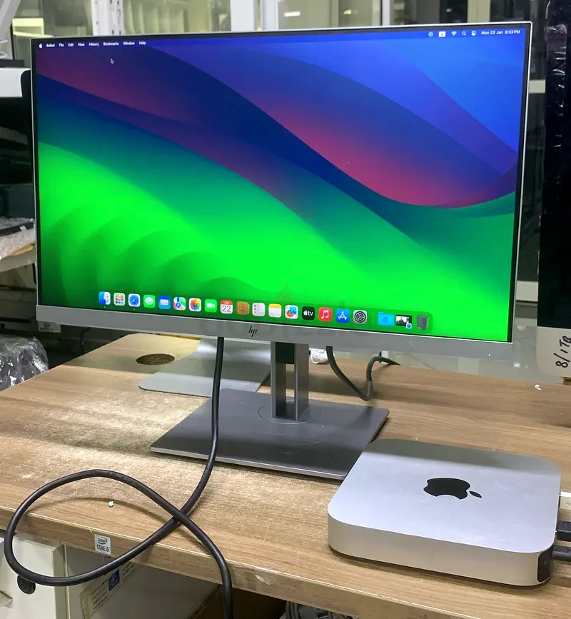 Mac mini core i5 2014 ram 8 gb ssd hard drive 256 gb mac ios sonoma
