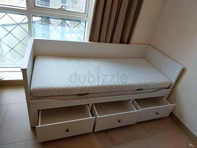 Ikea hemnes day bed with mattress