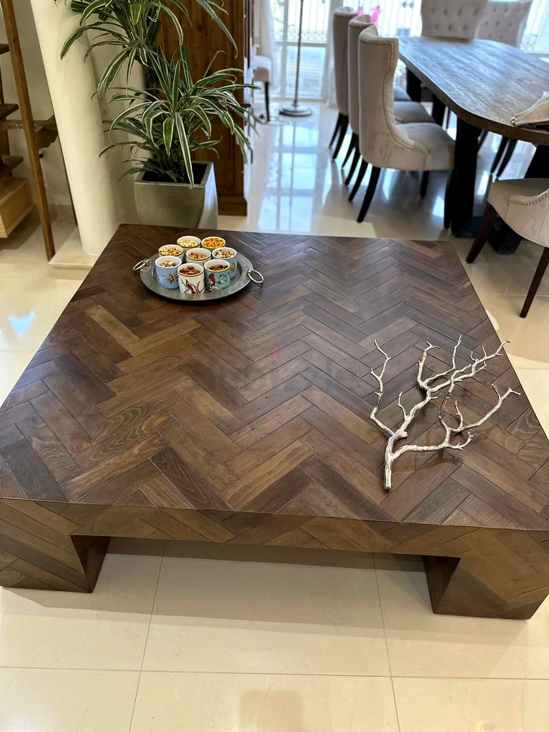 MARINA HOME TIMOTHY OULTON EDWARDIAN SQUARE coffee table 140cmx140cm