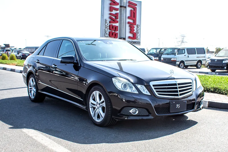 MERCEDES BENZ E350 FRESH JAPAN IMPORT LOW MILEAGE دوبيزل