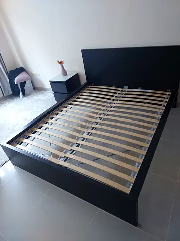 Ikea malm king size bed with mattress