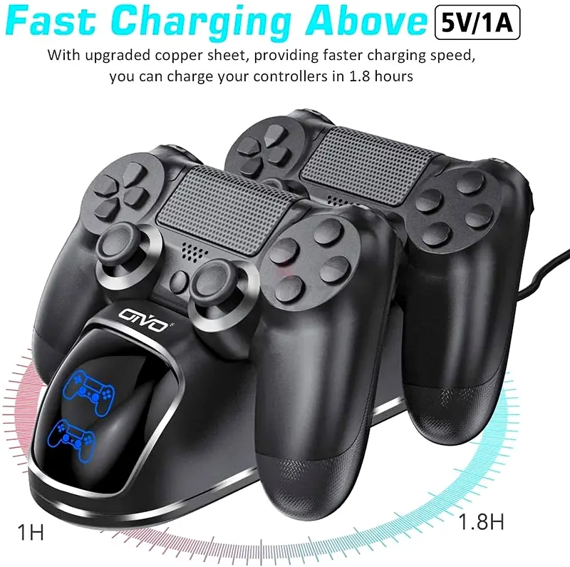 Dual Shock 4 Charging Docking Station for Sony Playstation 4 Controller