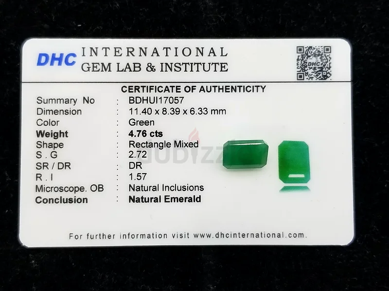 Natural Emerald Gem Stone