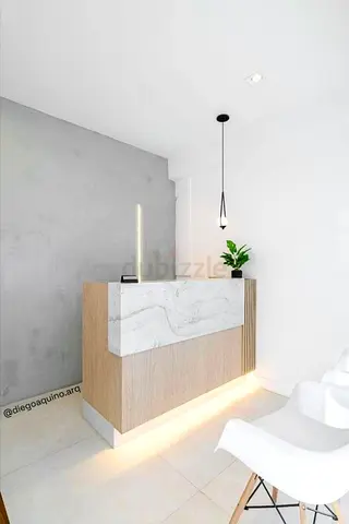 Office Reception Desk Counter Custom Made