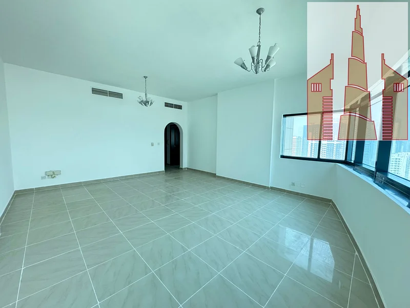 Apartment 1200sqft 1bhk in Al taawun with 2full washroom near park 39k