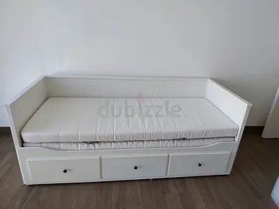 Ikea day bed with mattress