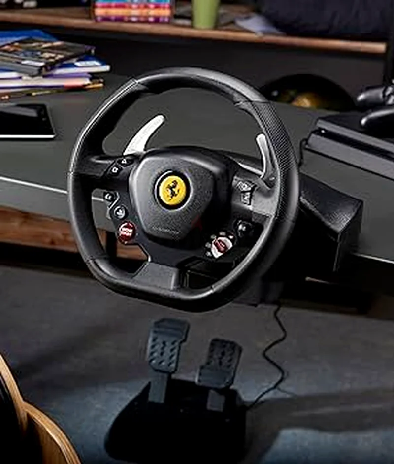 عجلة قيادة ثراستماستر T80 RW 488 GTB (بلاي ستيشن 4 وبلاي ستيشن 5 والكمبيوتر الشخصي)63232652803843112