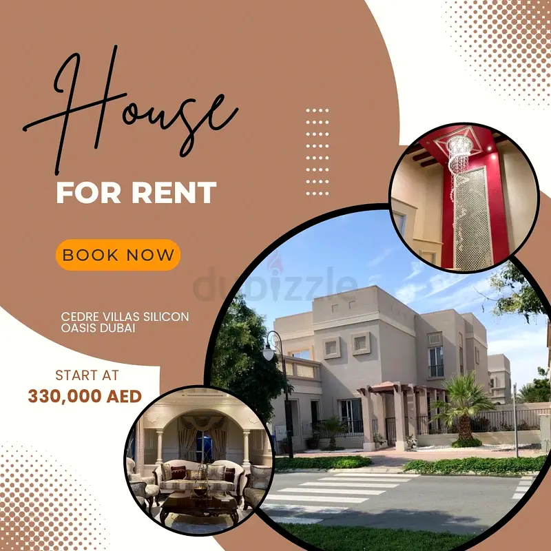 Villa 5 BEDROOM INDEPENDENT CORNER VILLA IN SILION OASIS CEDRE VILLA