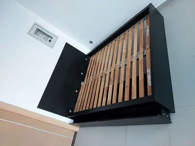 Ikea malm king size bed with mattress