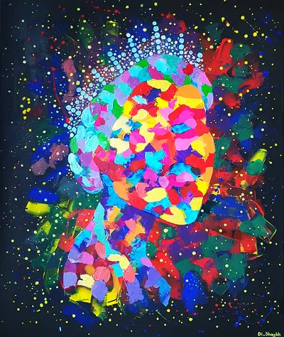 #Di_SHAYKH: CENTURY original painting handmade