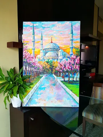 #Di_SHAYKH: SERENITY original painting handmade