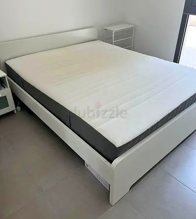 Ikea bed with Ikea mattress