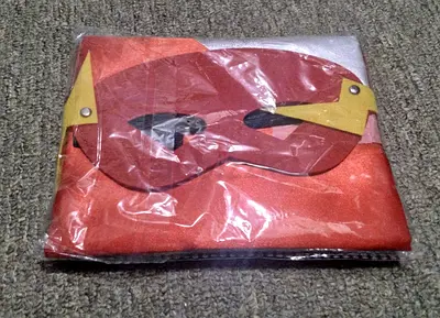 66x66cm Kids or adults mini funny the flash batman comic superhero costume