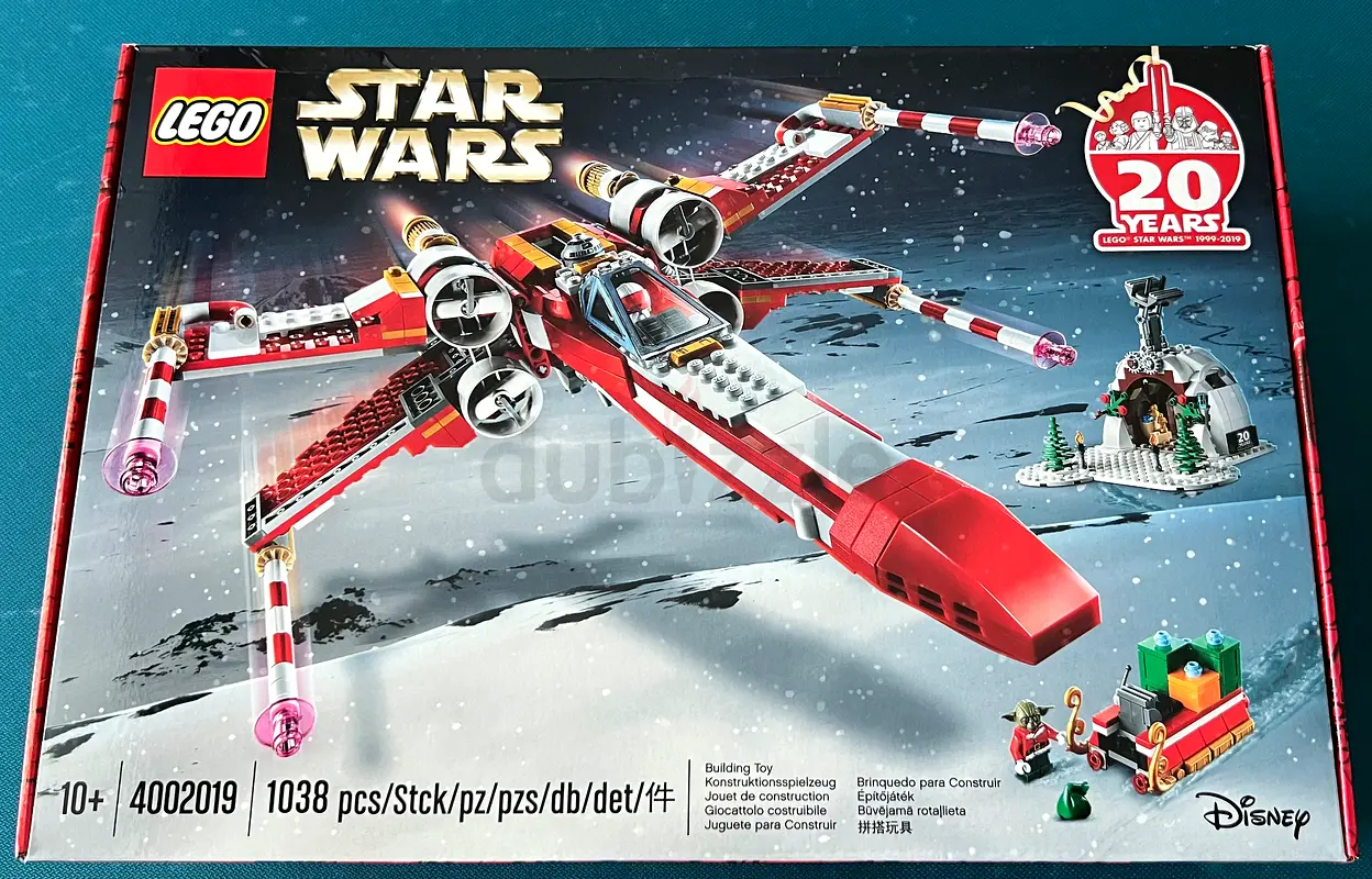 New Lego Star Wars Christmas Xwing, 4002019, factory sealed