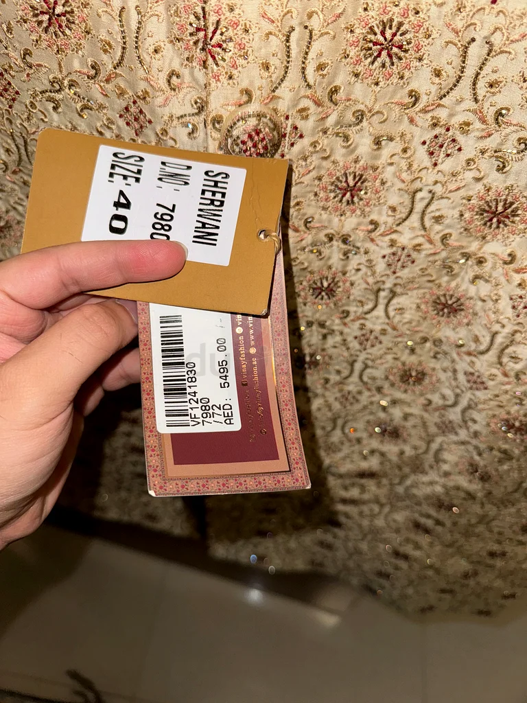 Brand new sherwani size 40 for sale63239077670529112