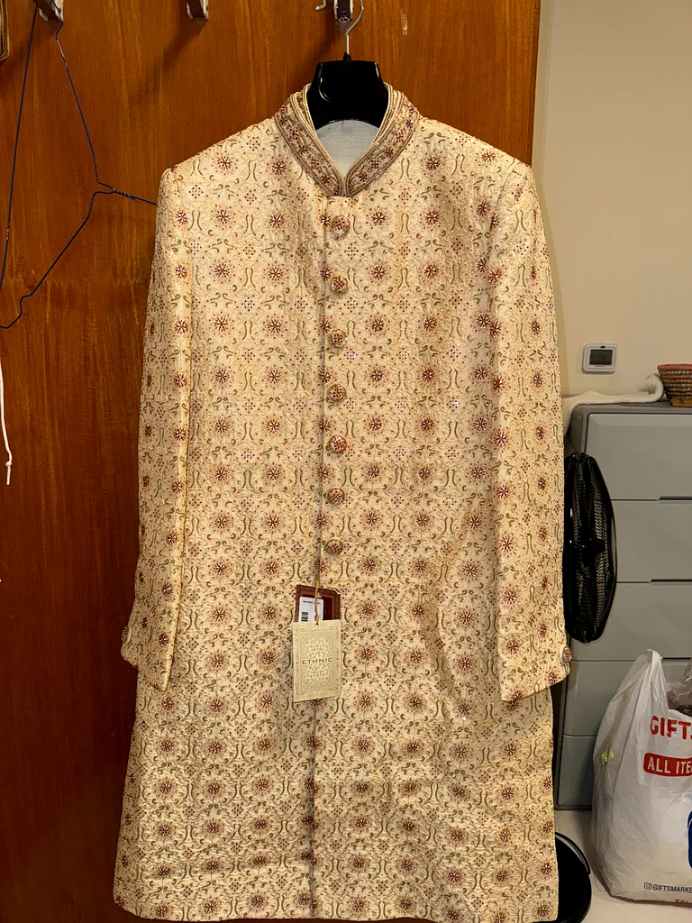 Brand new sherwani size 40 for sale63239077670529117