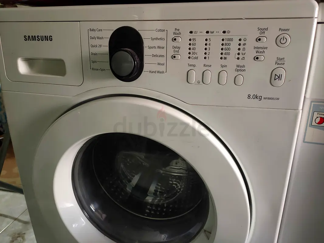 Samsung washing machine 8kg