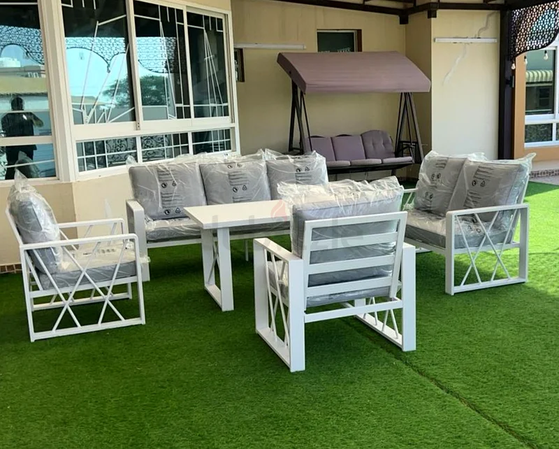 Aluminium sofa set garden furniture outdoor furniture