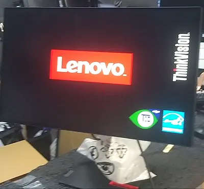 Lenovo Bezel Less IPS Display FHD LED Monitor With Hidrolic Stand Model No P27i-10