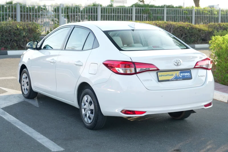 TOYOTA YARIS MODEL 2022 WHITE 78,000 KM63137337424643113