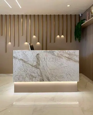 Luxurious Reception Desk Counter