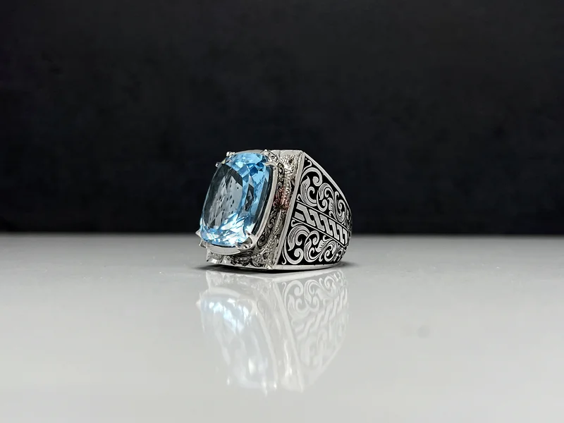 Luxurious natural topaz ring - Luxurious natural topaz ring63174324201858111