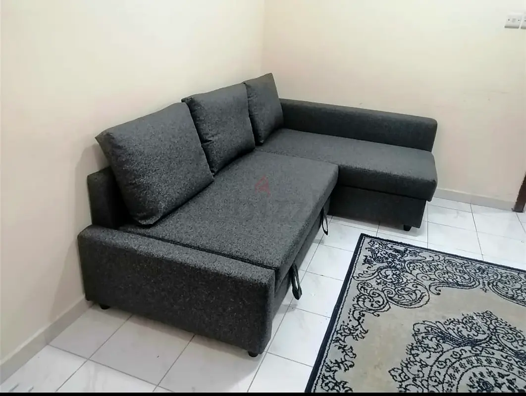 Corner sofa bead new ikea gray colur