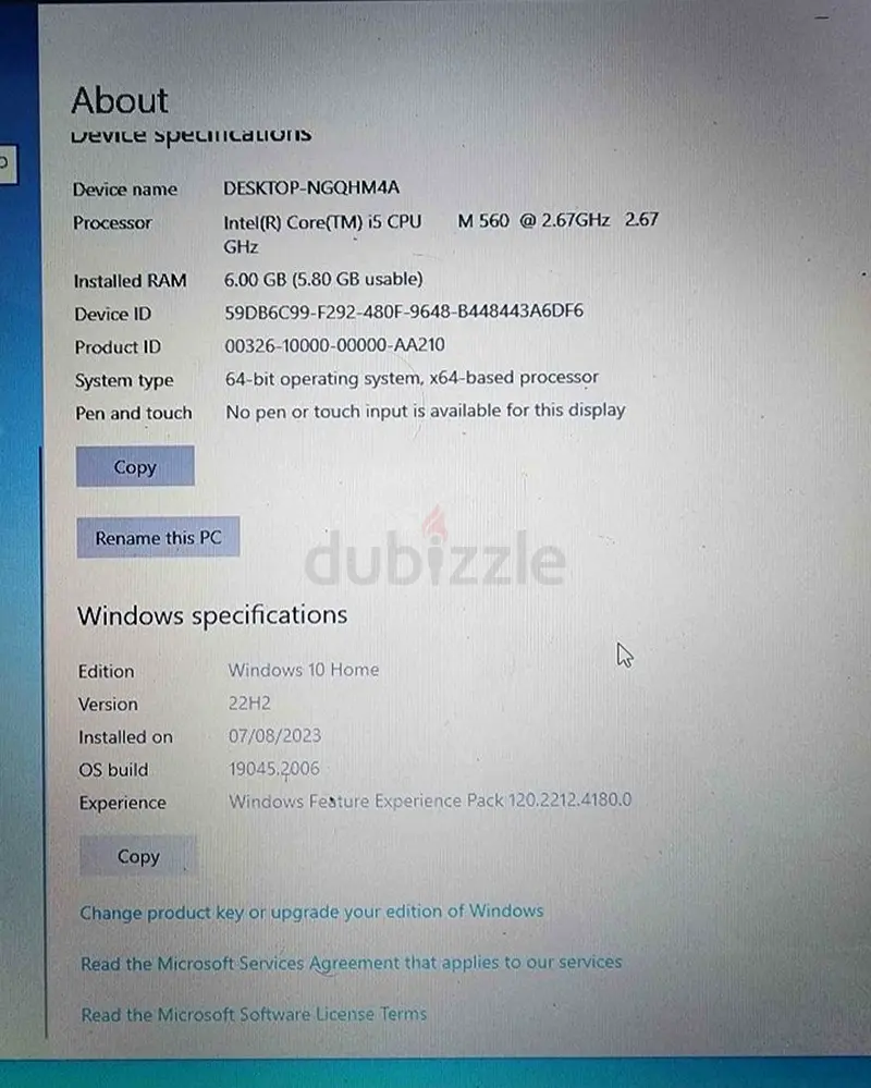 Hp pavilion Dv7. 17 inch  core i5 2nd generation63254993418498111